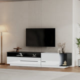 Large TV Unit for 60-70 Inch TVs | High Gloss TV Cabinet with Storage